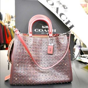 Limited Edition Coach Rogue Oxblood Rivet w/ Studs